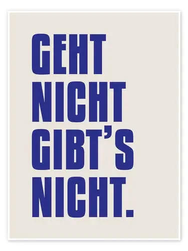 Geht Nicht Gibt‘s Nicht de Typobox Editors Choice
