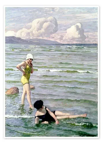 Girls Bathing de Paul Fischer Bridgeman Images