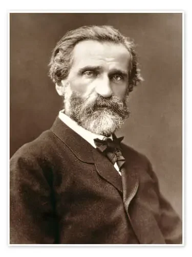 Giuseppe Verdi de Etienne Carjat Bridgeman Images