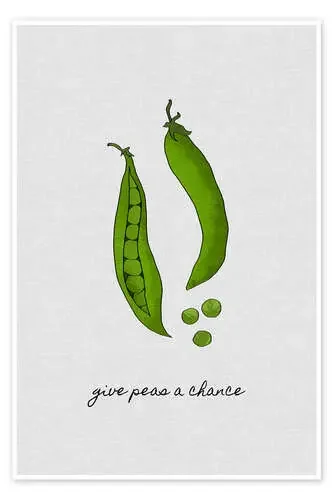 Give Peas A Chance de Orara Studio
