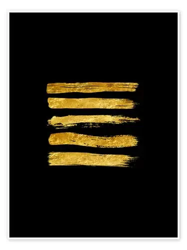 Golden Brush painting de dear dear