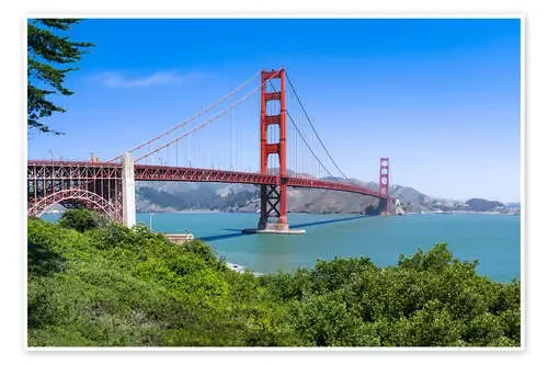 Golden Gate Bridge in San Francisco, California, USA de Jan Christopher Becke