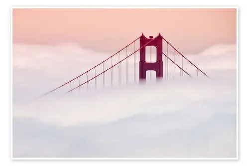 Golden Gate Bridge in the clouds Editors Choice