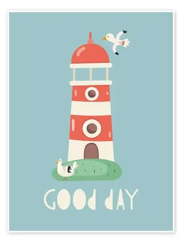 Good Day Lighthouse – Baby Nursery de Kidz Collection Editors Choice