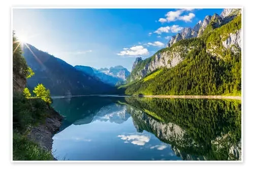 Gosausee with dachstein view de Dieter Meyrl