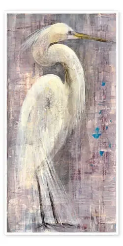 Gran Egret I de Albena Hristova Wild Apple Graphics