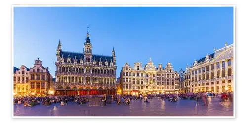 Grand Place in Brussels de Dieterich Fotografie