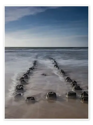 Groyne on Sylt (long exposure) de Heiko Mundel