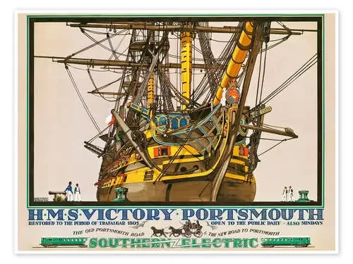 H.M.S. Victory, Portsmouth de Kenneth Shoesmith Master Collection