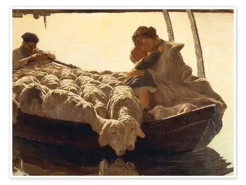 Hail, Mary, 1886 de Giovanni Segantini akg-images