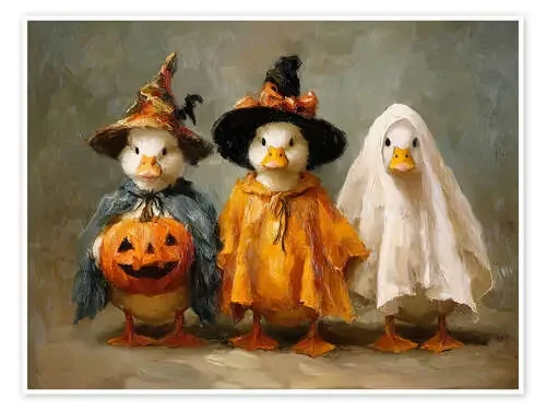 Halloween Cute Ducks in Costumes de TAlex
