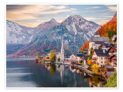 Hallstatt, Austria in the Autumn de Mike Clegg Photography