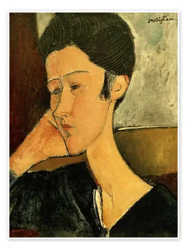 Hanka Zborowska, 1917 de Amedeo Modigliani akg-images