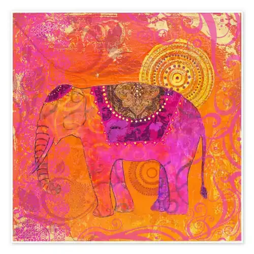 happy Elephant III de Andrea Haase