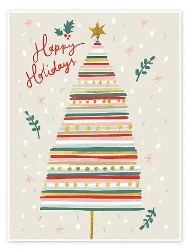 Happy Holidays de Charlotte Pepper Advocate Art