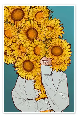 Happy Sunflowers de Paola Morpheus