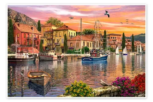 Harbour Sunset de Dominic Davison MGL Licensing