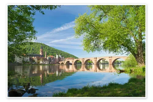 Heidelberg in spring de Jan Christopher Becke