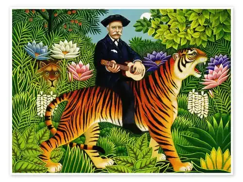 Henri Rousseau‘s dream de Frances Broomfield Bridgeman Images