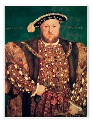 Henry VIII. Of England de Hans Holbein d.J. akg-images