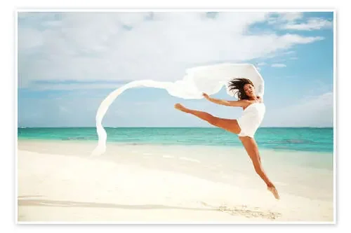 Hermosa bailarina en el salto de Brandon Tabiolo Design Pics