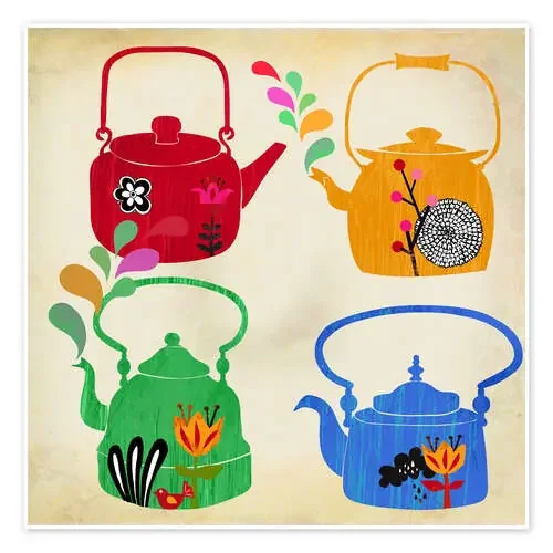 Hervidor de té de la vendimia de Taika Tori