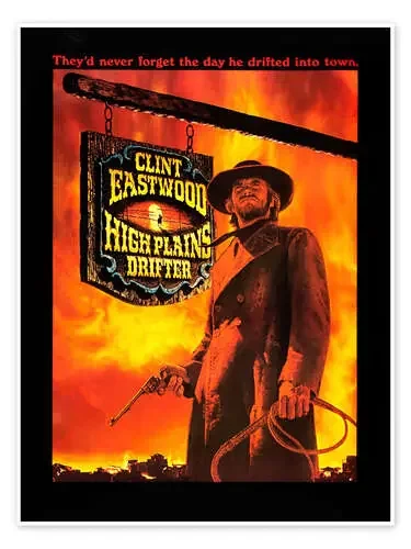 HIGH PLAINS DRIFTER, Clint Eastwood Everett Collection