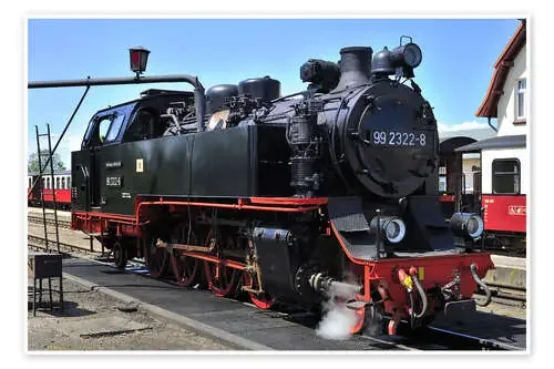 historical steam train Molli de FineArt Panorama