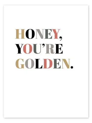 Honey, You‘re Golden II de Typobox Editors Choice