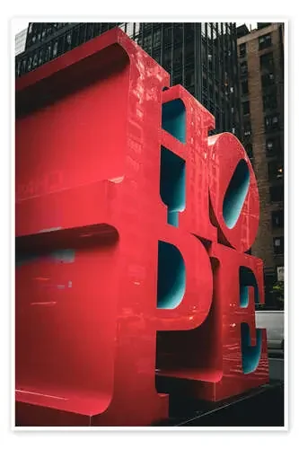 Hope sign in New York de Flo Klein