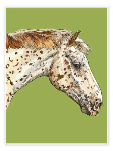 Horse on green de Kidz Collection Editors Choice