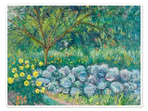 Hortensias en el jardín de Monet de Blanche Hoschedé-Monet Master Collection