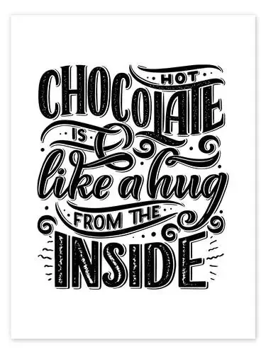 Hot Chocolate Is like a Hug from the Inside de Typobox Editors Choice