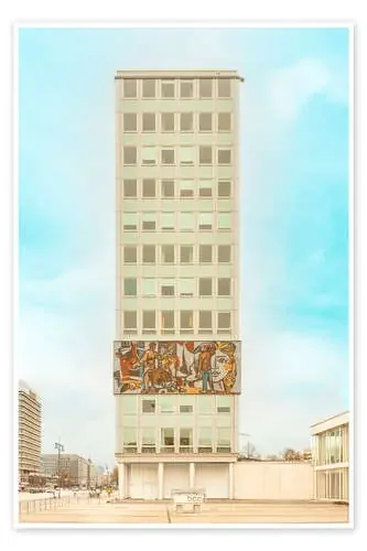 House of the Teacher on Alexanderplatz, Side de Michael Schulz Dostal
