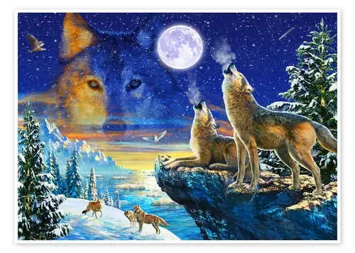 Howling Wolves de Adrian Chesterman MGL Licensing