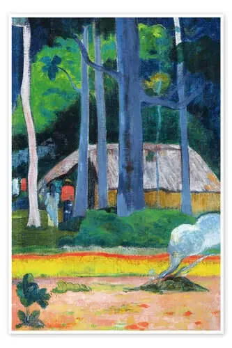 Hut in the Trees de Paul Gauguin Master Collection