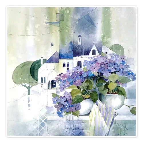 Hydrangeas de Franz Heigl Advocate Art