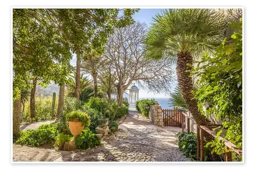 Idyllic garden of Son Marroig (Mallorca) de Christian Müringer
