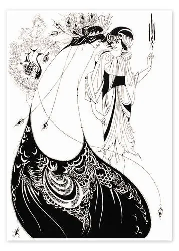 Ilustración para Salomé de Aubrey Vincent Beardsley Master Collection