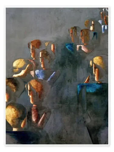 Imagen azul de Oskar Schlemmer akg-images