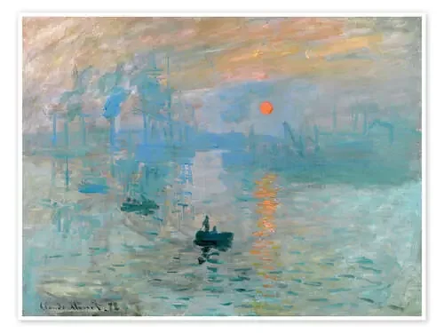 Impresión, sol naciente de Claude Monet Master Collection