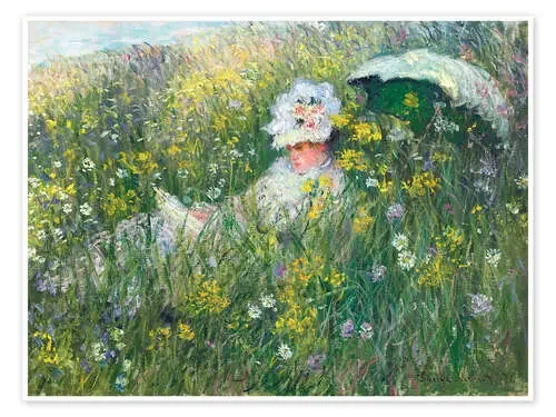 In the Meadow de Claude Monet Bridgeman Images