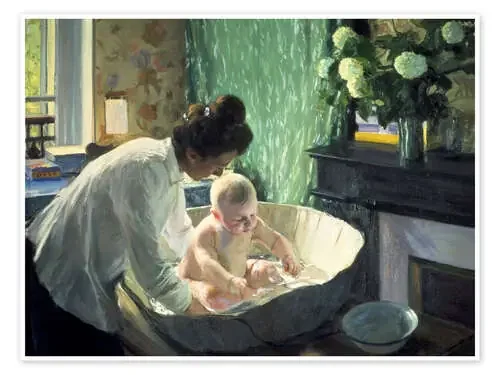 In the Morning de Boris Mihajlovic Kustodiev akg-images