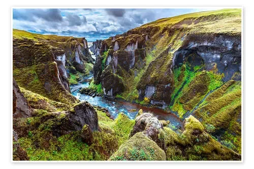 Incredible volcanic Canyon on Iceland de Sascha Kilmer