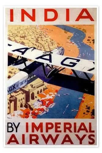 India tour with Imperial Airways de Vintage Travel Collection