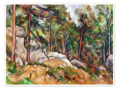 Interieur de forêt de Paul Cézanne akg-images