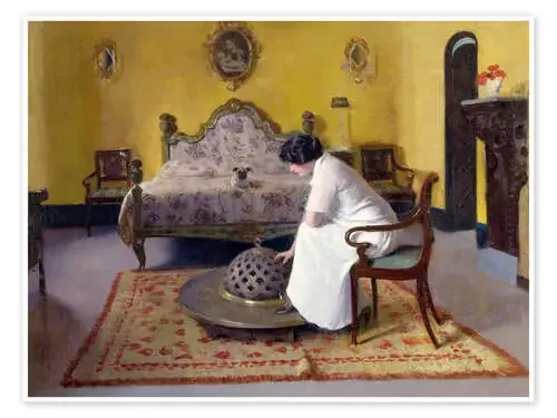 Interior with Julia de Ramon Casas i Carbó Master Collection