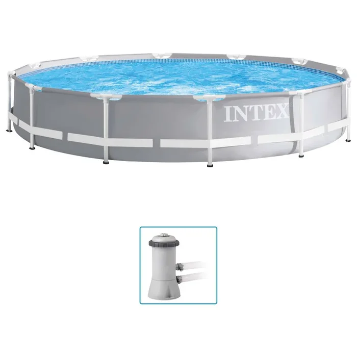 Intex Conjunto de piscina Prism Frame Premium 366×76 cm