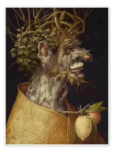 Invierno, 1563 de Giuseppe Arcimboldo Master Collection