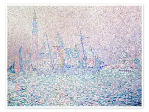 Isola di San Giorgio, Brume Rose, Venise de Paul Signac akg-images